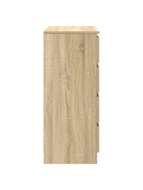 Příborník se zásuvkami dub sonoma 71x35x84 cm kompozitní dřevo
