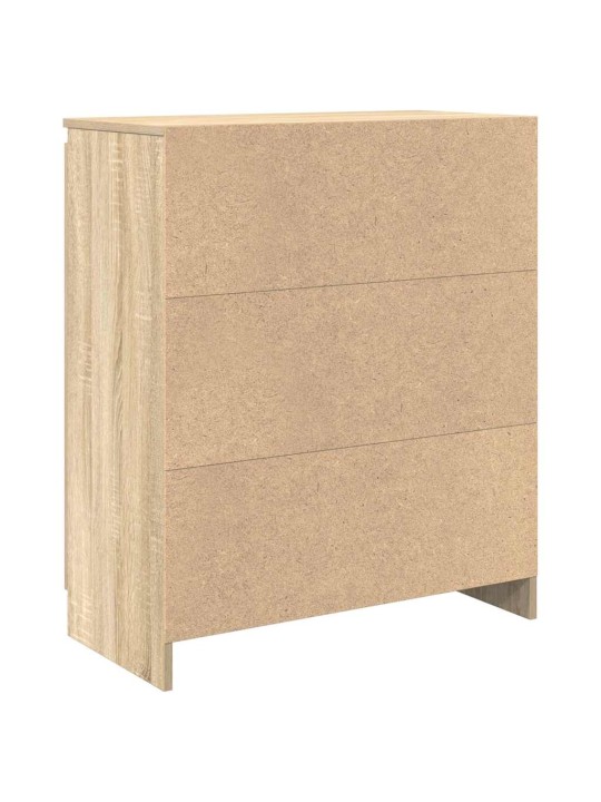 Příborník se zásuvkou sonoma dub 71x35x84 cm kompozitní dřevo