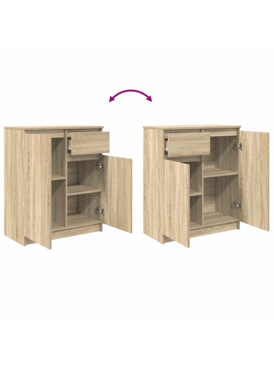 Příborník se zásuvkou sonoma dub 71x35x84 cm kompozitní dřevo