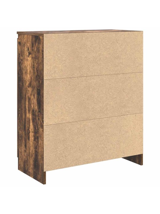 Příborník se zásuvkou kouřový dub 71x35x84 cm kompozitní dřevo