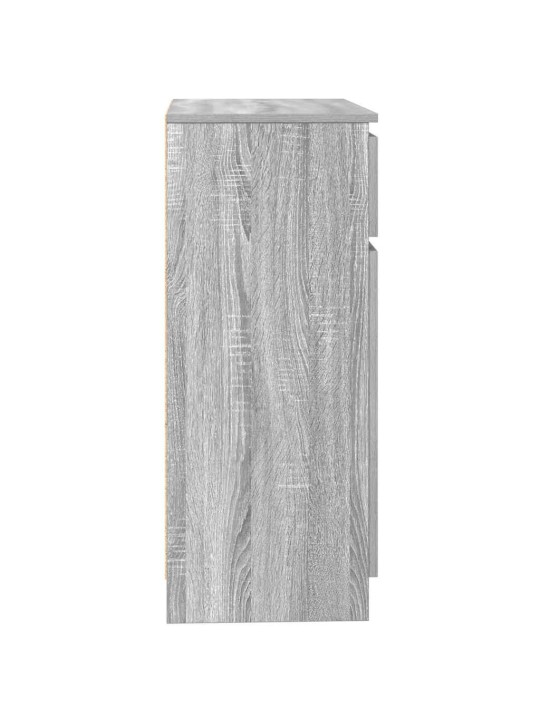 Příborník se zásuvkou šedý sonoma 71x35x84 cm kompozitní dřevo
