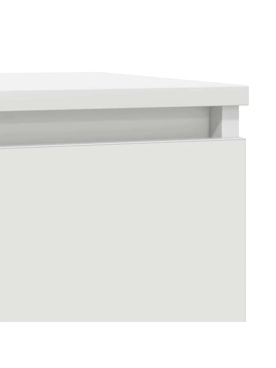 Příborník se zásuvkou bílý 71x35x65 cm kompozitní dřevo