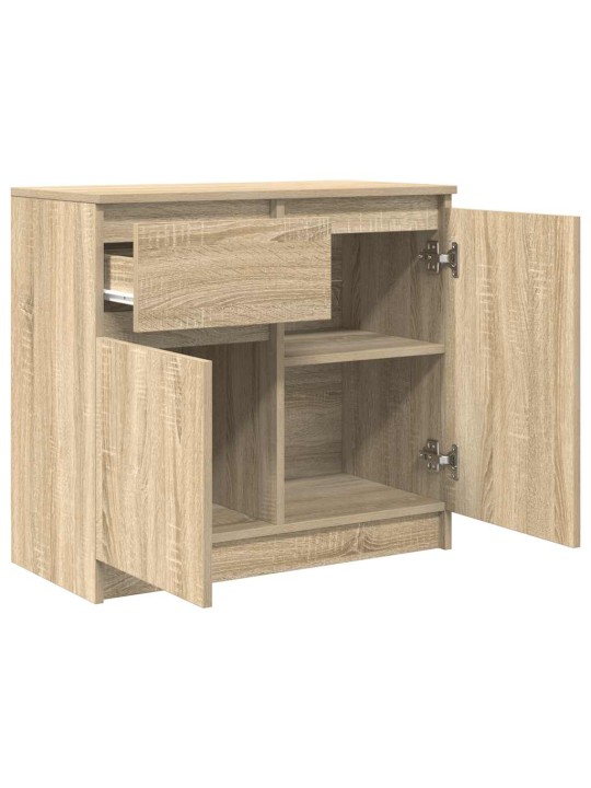 Příborník se zásuvkou sonoma dub 71x35x65 cm kompozitní dřevo