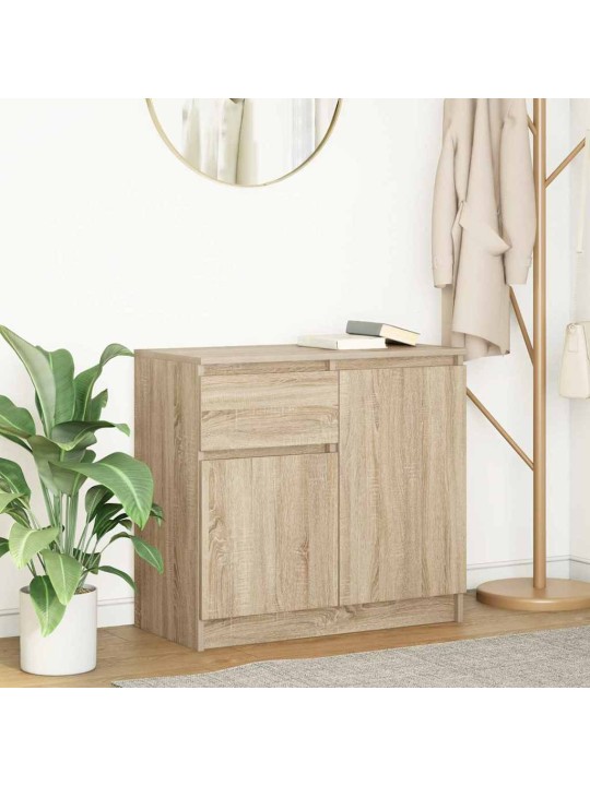Příborník se zásuvkou sonoma dub 71x35x65 cm kompozitní dřevo