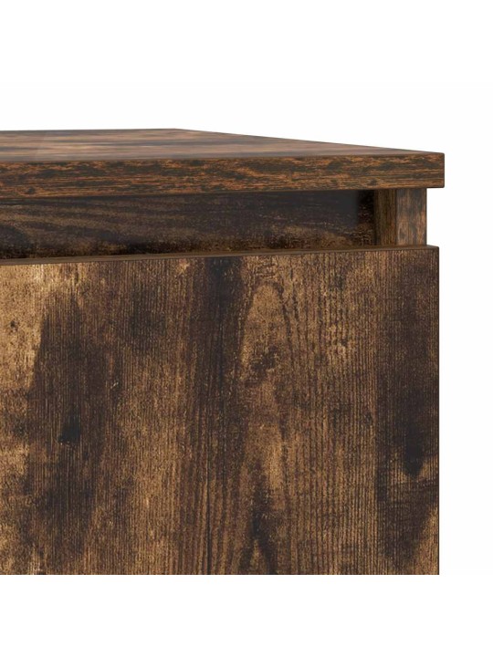 Příborník se zásuvkou kouřový dub 71x35x65 cm kompozitní dřevo