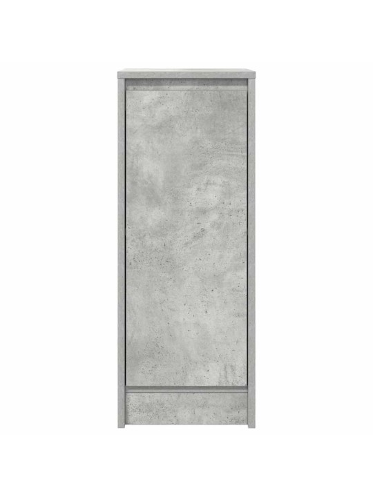 Příborník betonově šedý 29,5x34x76 cm kompozitní dřevo