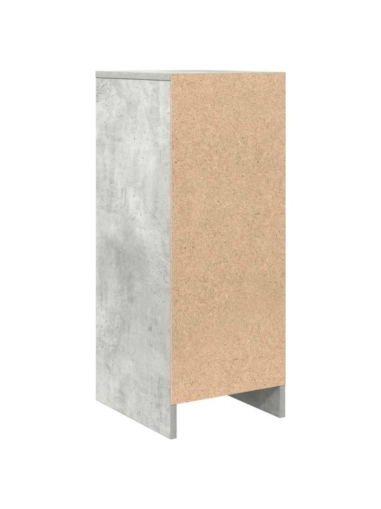 Příborník betonově šedý 29,5x34x76 cm kompozitní dřevo