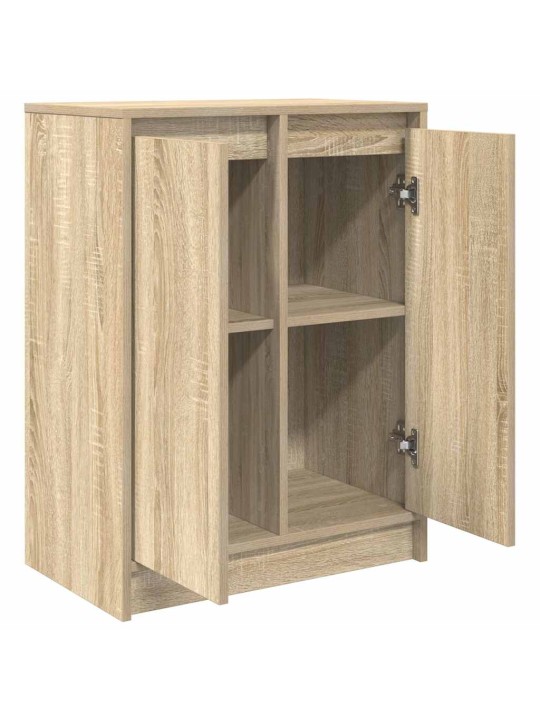 Příborník sonoma dub 57x34x76 cm dřevěná konstrukce