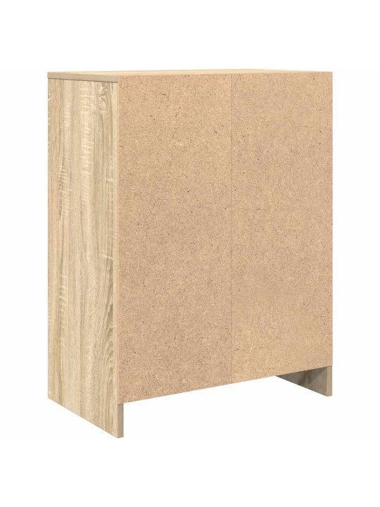 Příborník sonoma dub 57x34x76 cm dřevěná konstrukce
