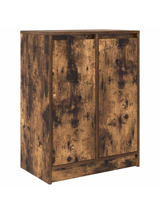 Příborník kouřový dub 57x34x76 cm kompozitní dřevo