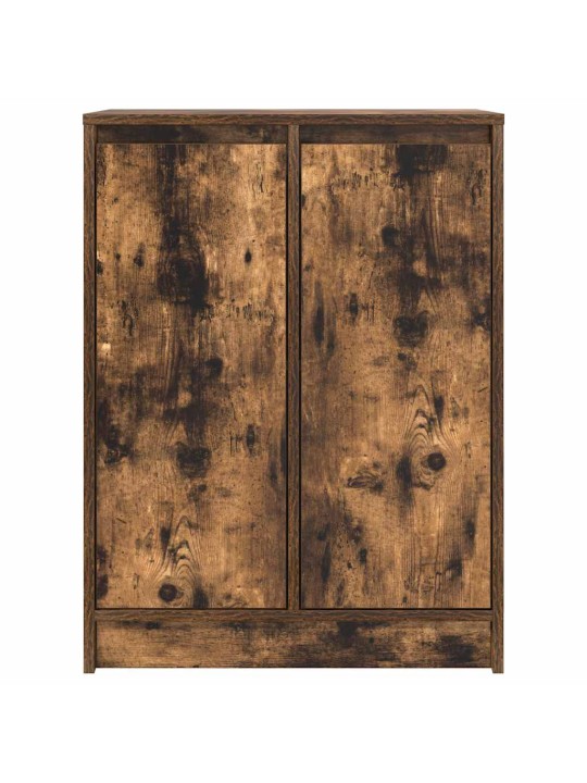 Příborník kouřový dub 57x34x76 cm kompozitní dřevo