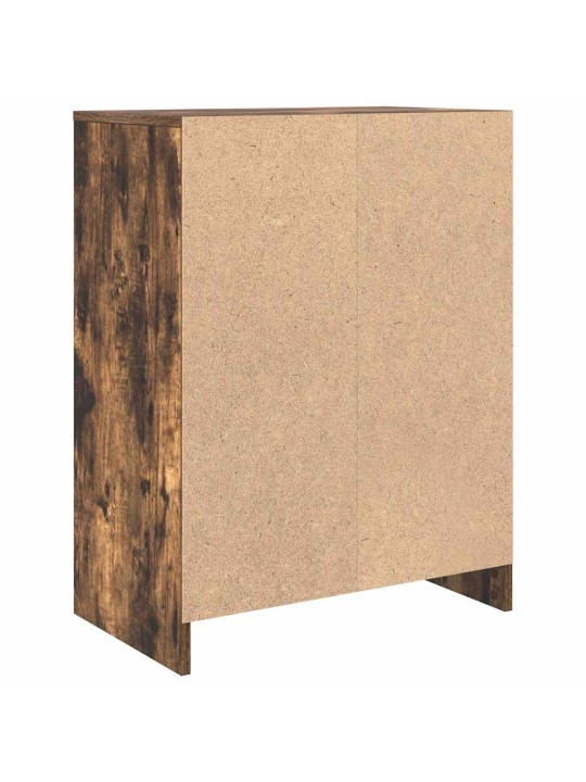 Příborník kouřový dub 57x34x76 cm kompozitní dřevo