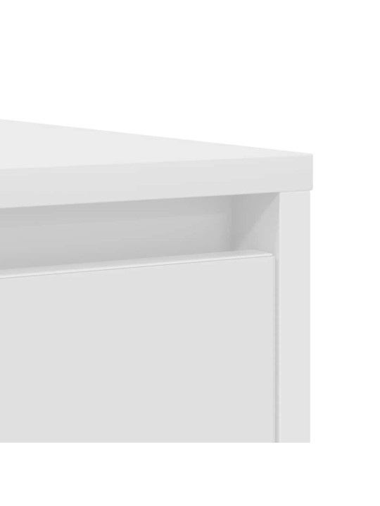 Příborník bílý 85x34x76 cm kompozitní dřevo