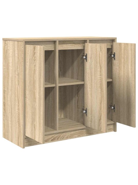 Příborník dub sonoma 85x34x76 cm kompozitní dřevo