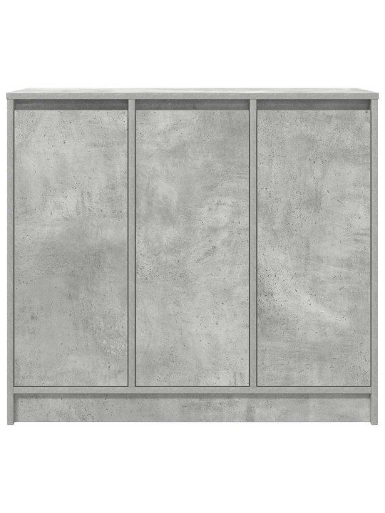 Příborník betonově šedý 85x34x76 cm kompozitní dřevo