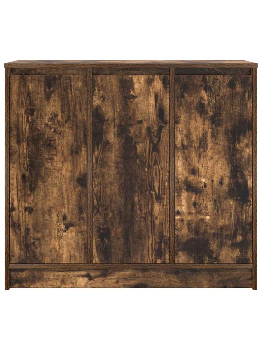 Příborník kouřový dub 85x34x76 cm kompozitní dřevo