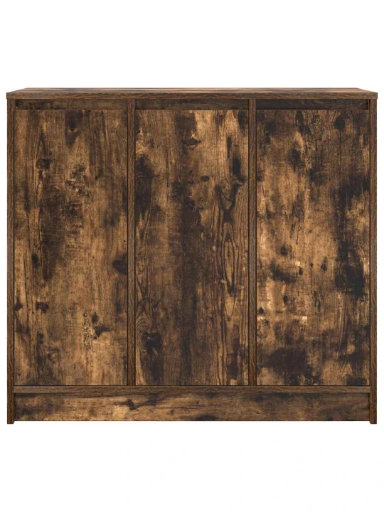 Příborník kouřový dub 85x34x76 cm kompozitní dřevo
