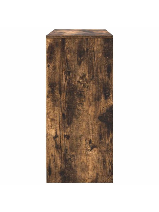 Příborník kouřový dub 85x34x76 cm kompozitní dřevo