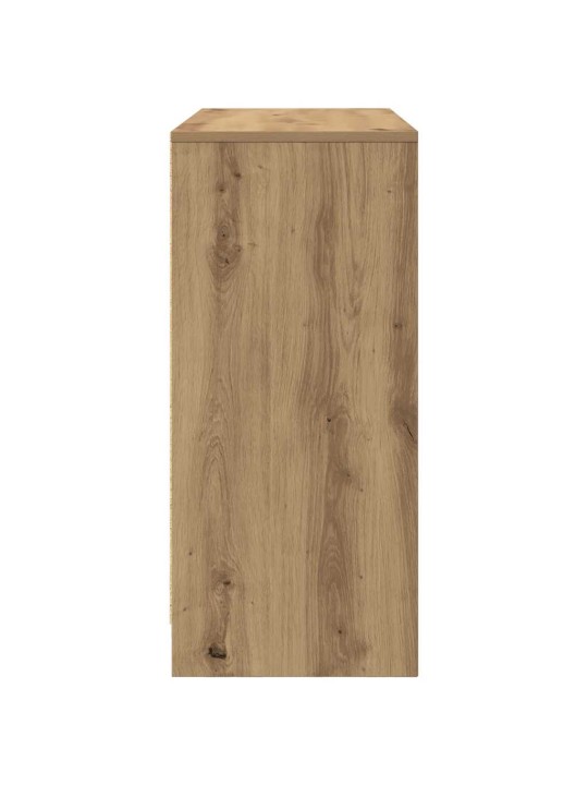 Příborník dub artisan 85x34x76 cm kompozitní dřevo