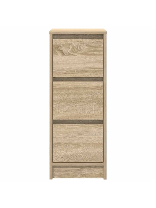 Příborník dub sonoma 29,5x34x76 cm kompozitní dřevo