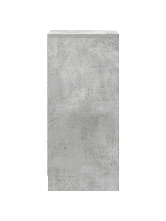 Příborník betonově šedý 29,5x34x76 cm kompozitní dřevo