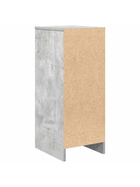 Příborník betonově šedý 29,5x34x76 cm kompozitní dřevo