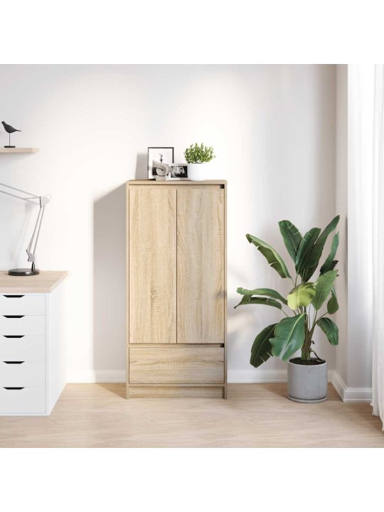 Skříňka se zásuvkou sonoma dub 55,5x34x119,5cm kompozitní dřevo