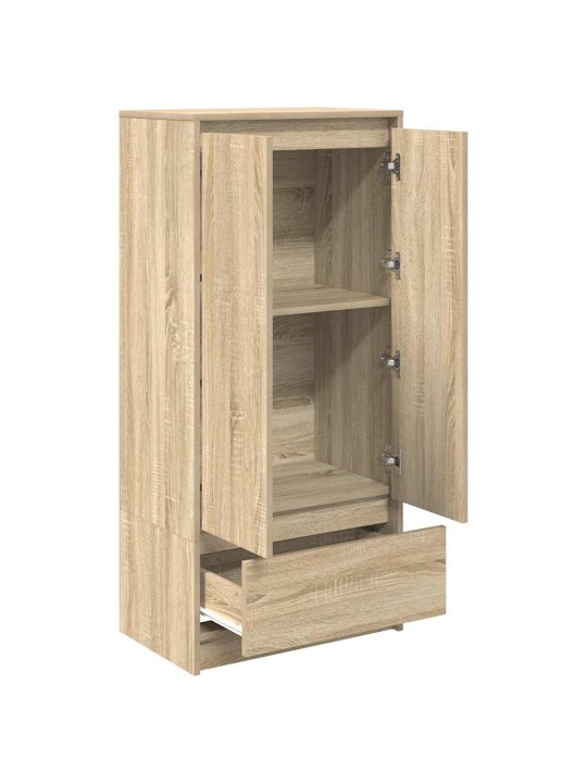 Skříňka se zásuvkou sonoma dub 55,5x34x119,5cm kompozitní dřevo