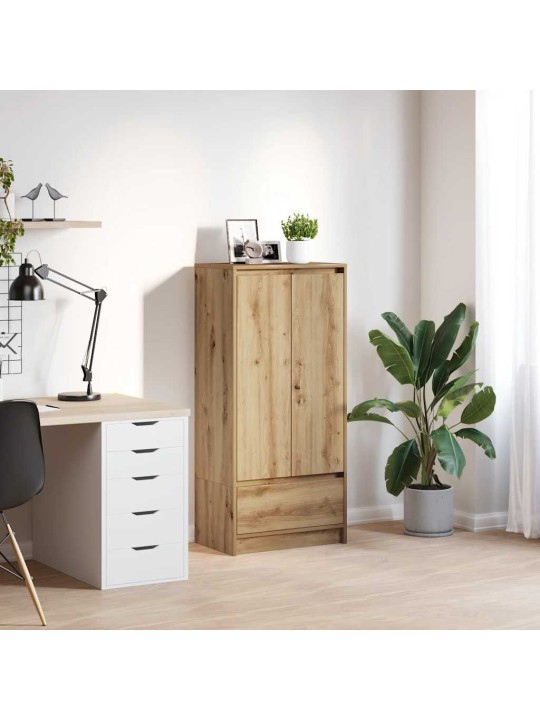 Skříňka se zásuvkou artisan dub kompozitní dřevo