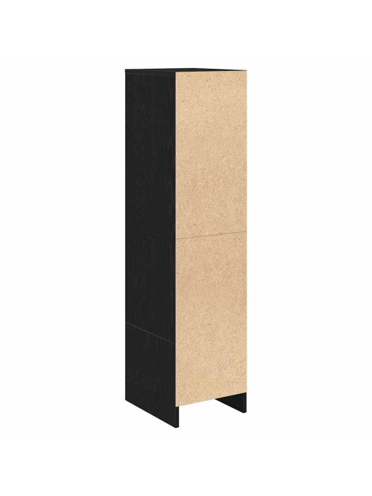 Vysoká deska black oak 29,5x34x119,5 cm dřevěné konstrukce