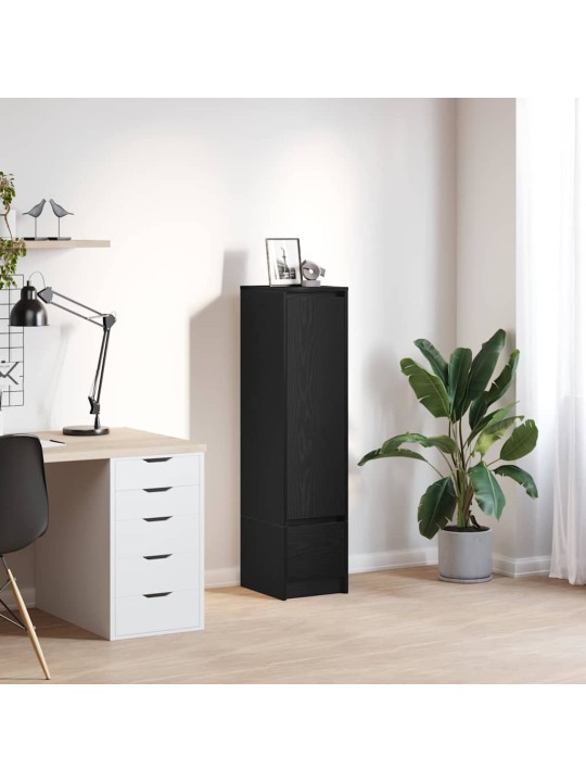 Vysoká deska black oak 29,5x34x119,5 cm dřevěné konstrukce