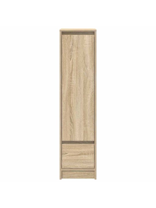 Vysoká deska sonoma dub 29,5x34x119,5 cm dřevěná konstrukce