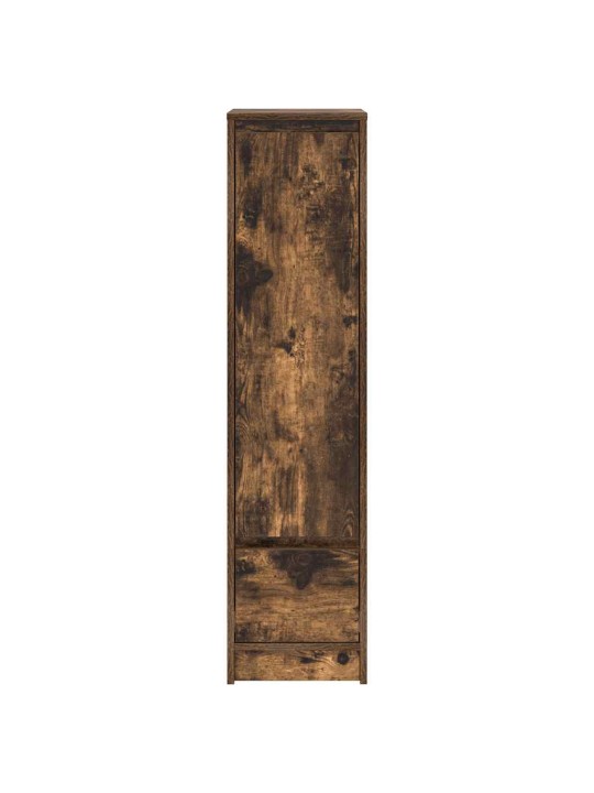 Vysoká deska kouřový dub 29,5x34x119,5 cm dřevěná konstrukce