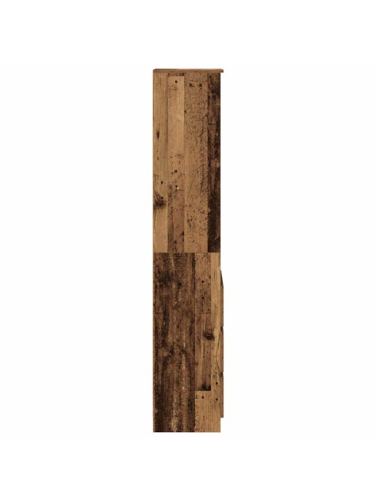 Vysoká deska old wood 37,5x35x180 cm dřevěná konstrukce