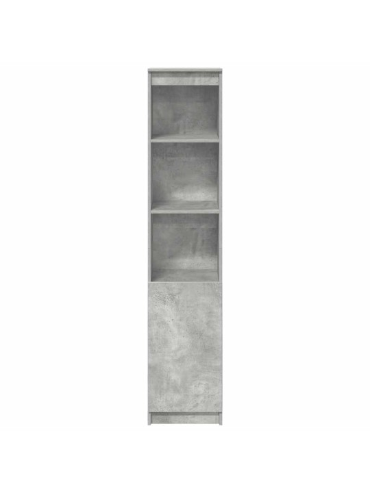 Highboard concrete grey 37,5x35x180 cm dřevěná konstrukce