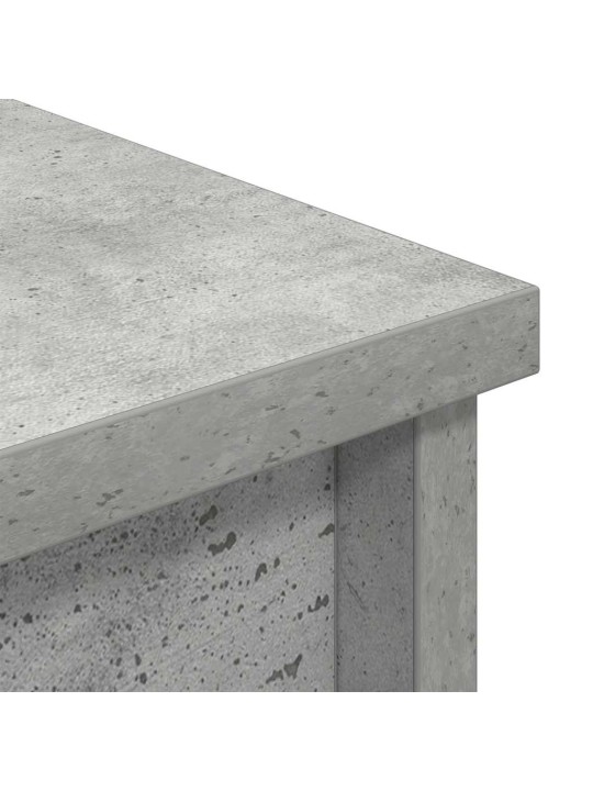 Highboard concrete grey 37,5x35x180 cm dřevěná konstrukce