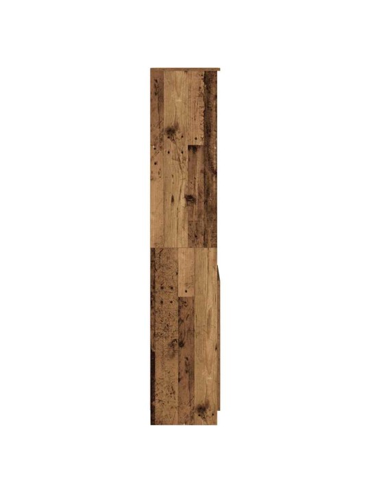 Vysoká deska old wood 37,5x35x180 cm dřevěná konstrukce
