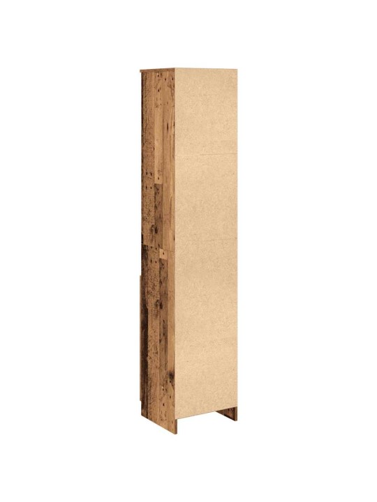 Vysoká deska old wood 37,5x35x180 cm dřevěná konstrukce