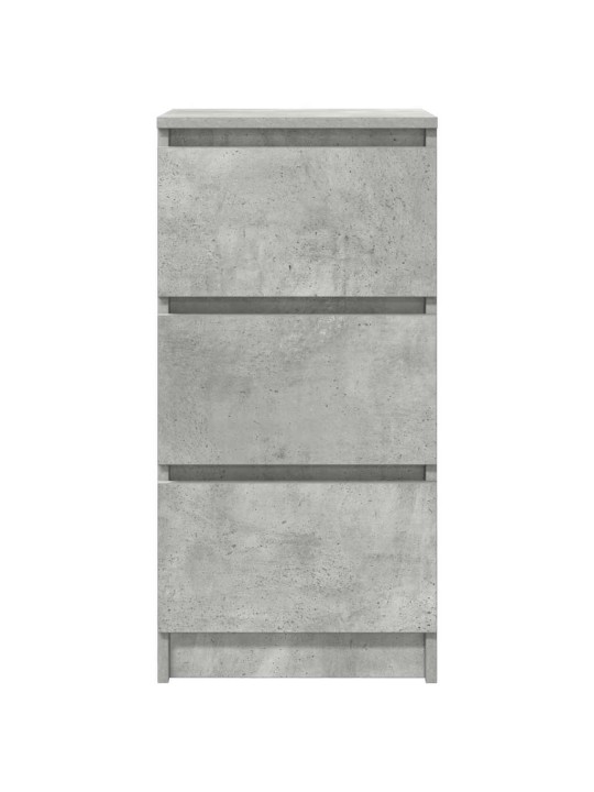 Příborník betonově šedý 37,5x35x76 cm kompozitní dřevo