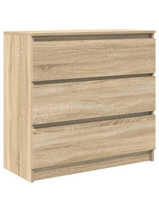 Příborník dub sonoma 80x35x76 cm kompozitní dřevo