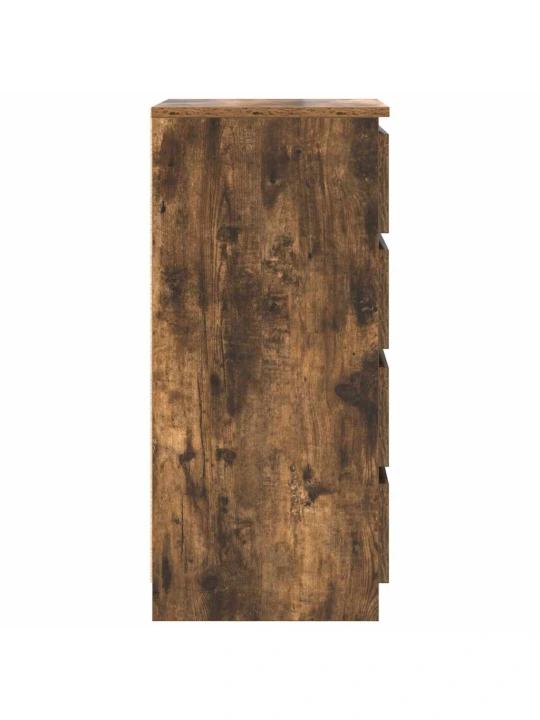 Příborník kouřový dub 37,5x35x76 cm kompozitní dřevo