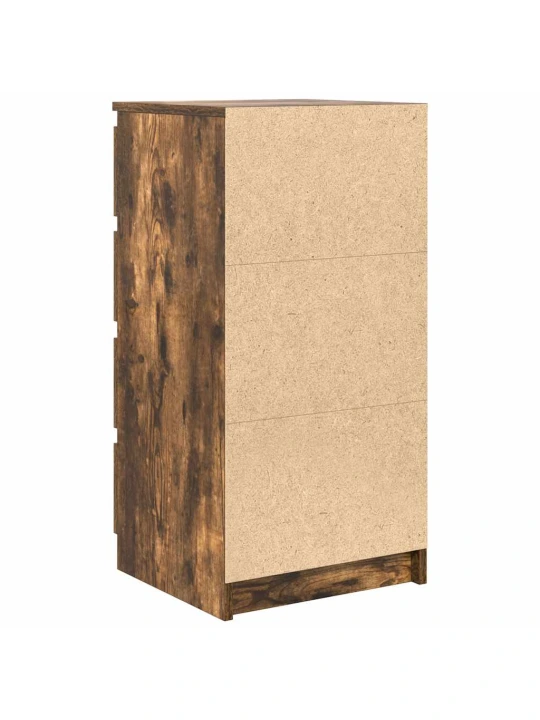Příborník kouřový dub 37,5x35x76 cm kompozitní dřevo