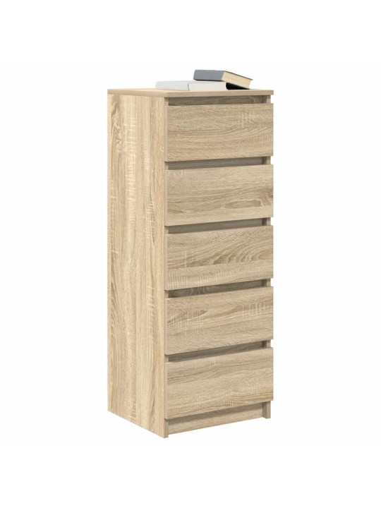 Příborník se zásuvkami dub sonoma 37,5x35x99cm kompozitní dřevo