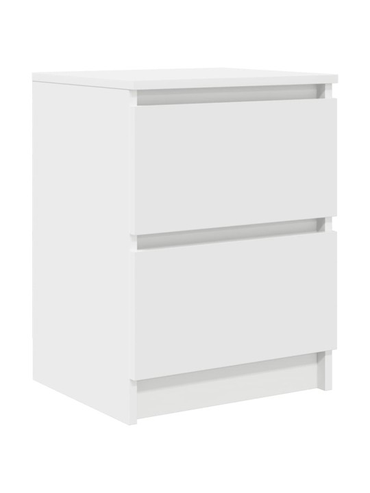 Tv skříňka bílá 40x35x54 cm kompozitní dřevo