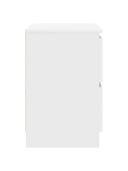 Tv skříňka bílá 40x35x54 cm kompozitní dřevo