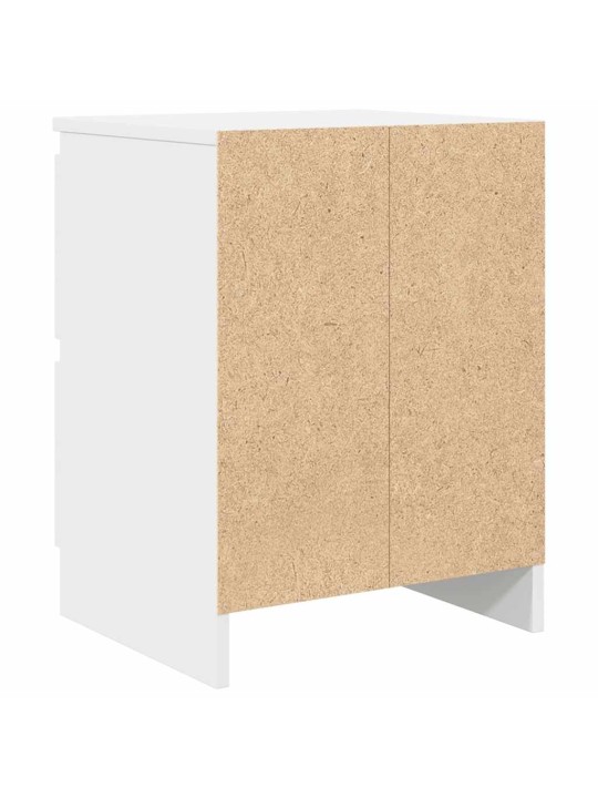 Tv skříňka bílá 40x35x54 cm kompozitní dřevo