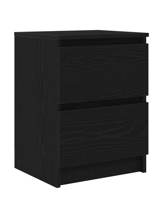 Tv skříňka černá 40x35x54 cm kompozitní dřevo