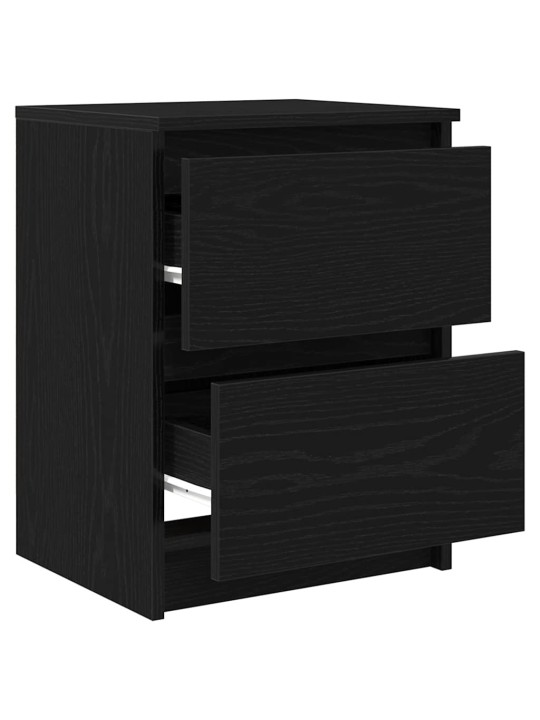 Tv skříňka černá 40x35x54 cm kompozitní dřevo