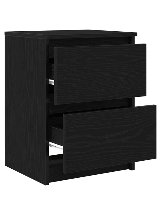 Tv skříňka černá 40x35x54 cm kompozitní dřevo