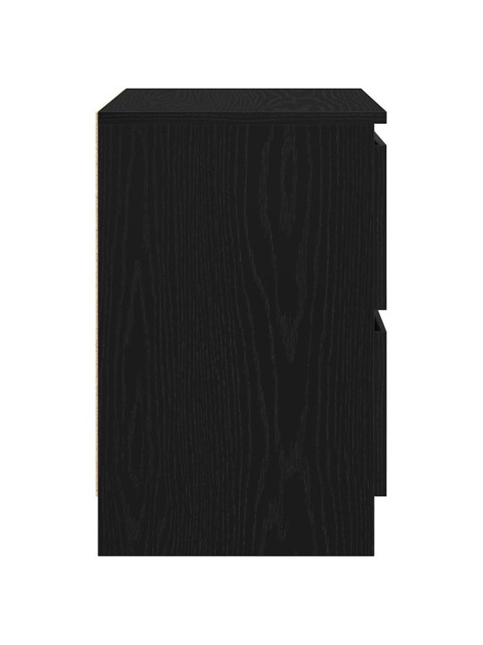 Tv skříňka černá 40x35x54 cm kompozitní dřevo